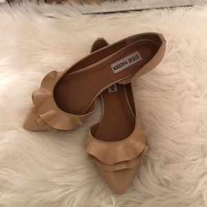 Nude Steve Madden Flats